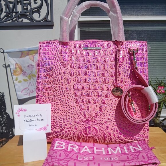 2024 BCA Collection Brahmin Large Caroline Empower NWT - Picture 3 of 7